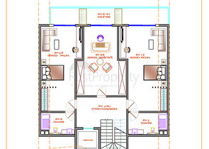 Трехэтажная вилла планировки 5+1