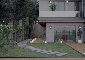 Трехэтажная вилла планировки 5+1