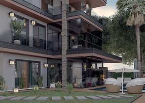 Трехэтажная вилла планировки 5+1