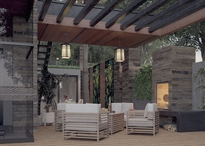 Трехэтажная вилла планировки 5+1