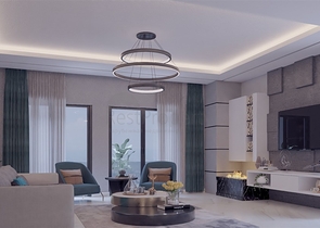 Трехэтажная вилла планировки 5+1