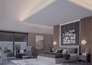 Трехэтажная вилла планировки 5+1