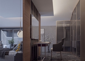 Трехэтажная вилла планировки 5+1