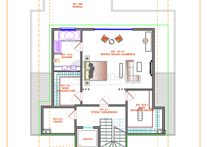Трехэтажная вилла планировки 5+1