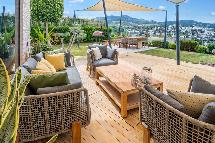 Элитные виллы на первой линии  Ялыкавак с отельной концепцией!