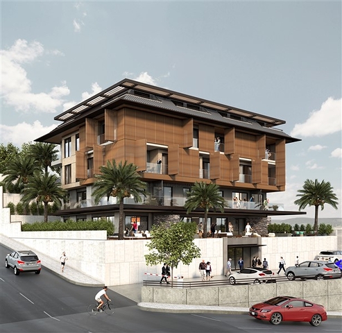 Новый жилой комплекс в центре города