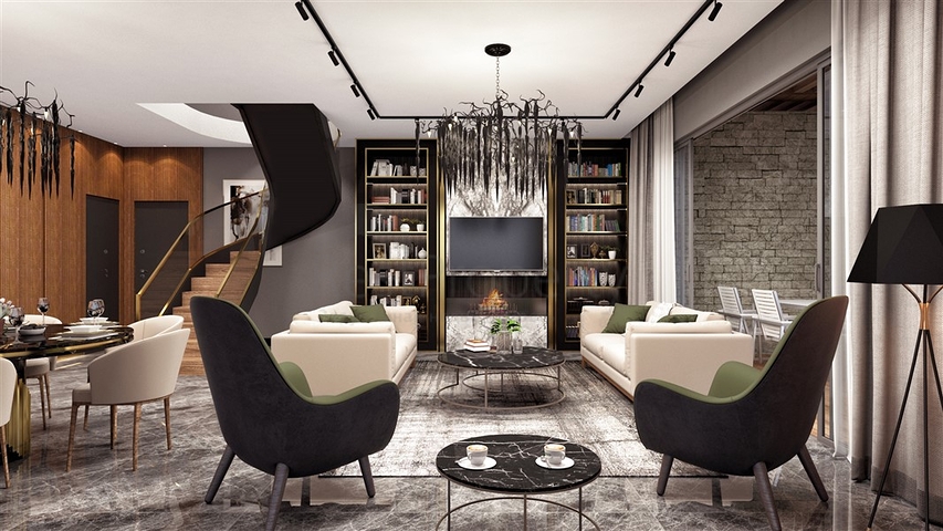 Новый жилой комплекс в центре города