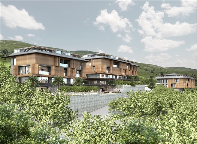 Новый жилой комплекс в центре города