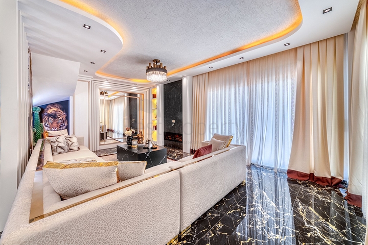 Вилла в новом комплексе в Каргыджаке