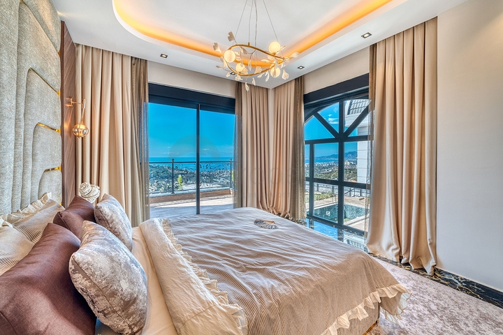 Вилла в новом комплексе в Каргыджаке