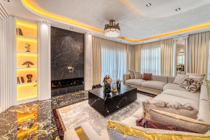 Вилла в новом комплексе в Каргыджаке