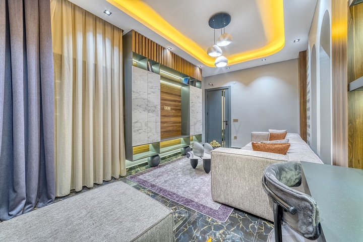 Вилла в новом комплексе в Каргыджаке