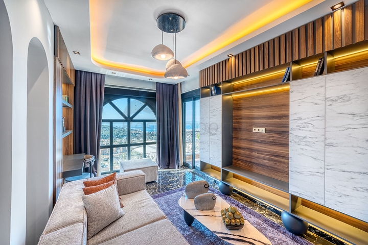 Вилла в новом комплексе в Каргыджаке