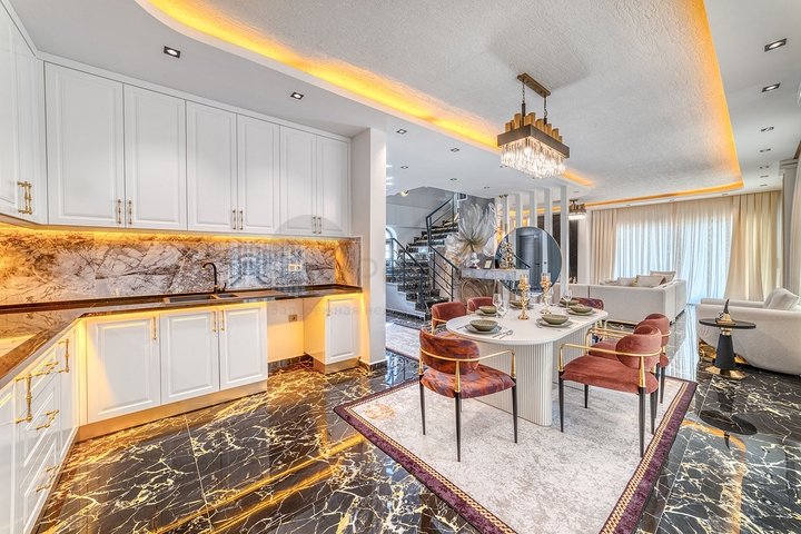 Вилла в новом комплексе в Каргыджаке