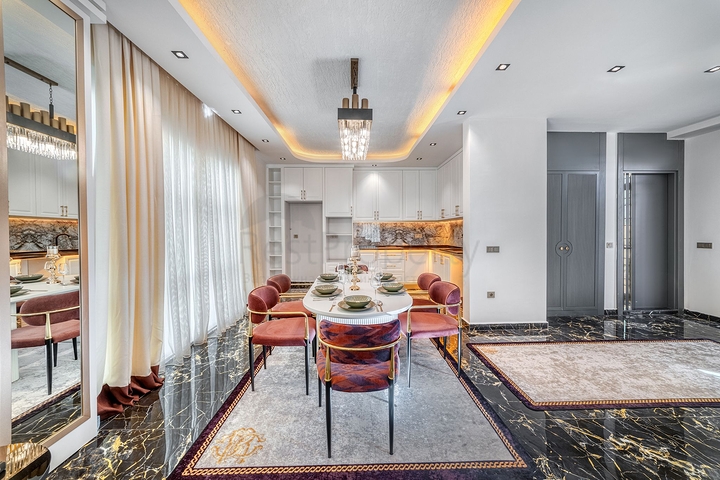 Вилла в новом комплексе в Каргыджаке