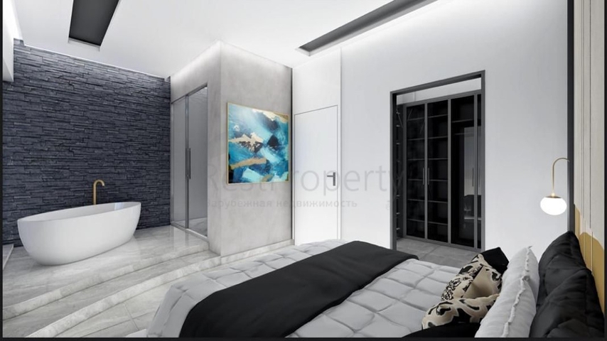 Четырехкомнатная вилла в районе Авсаллар