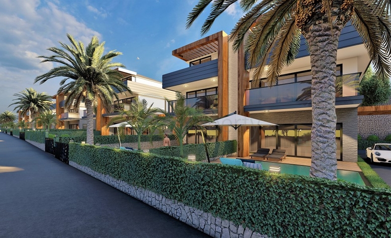 Четырехкомнатная вилла в районе Авсаллар