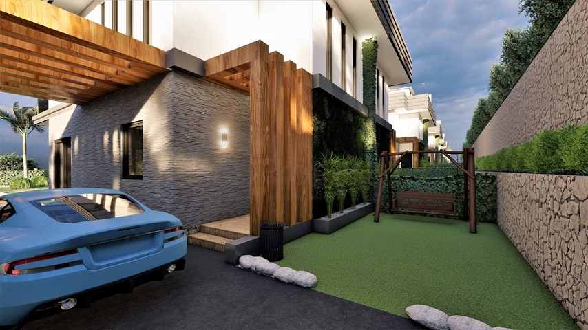 Четырехкомнатная вилла в районе Авсаллар