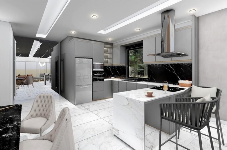 Четырехкомнатная вилла в районе Авсаллар