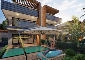 Четырехкомнатная вилла в районе Авсаллар