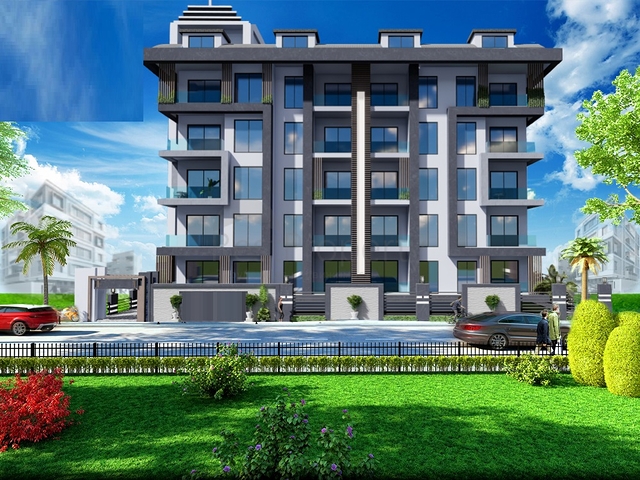 Новый проект жилого комплекса в центре Алании