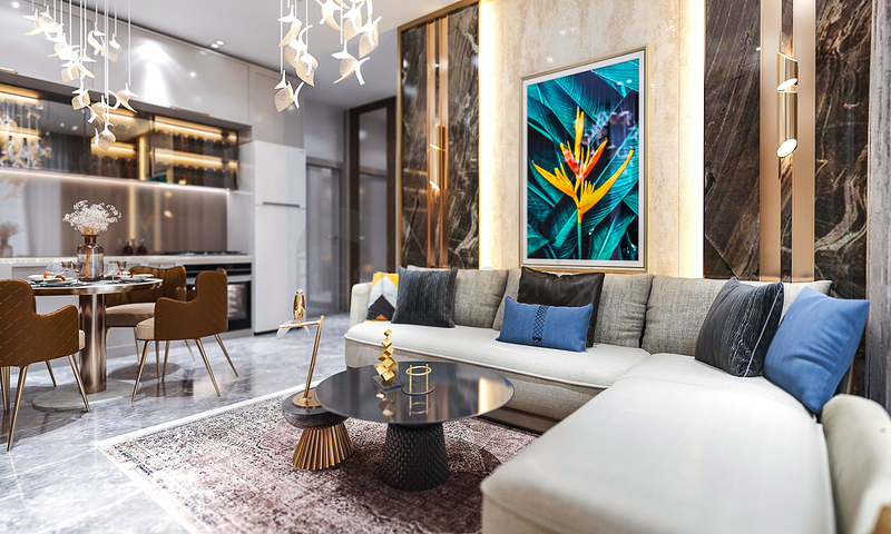 Новый проект жилого комплекса в центре Алании