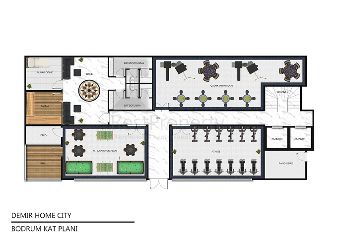 Новый проект жилого комплекса в центре Алании