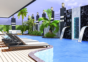 Новый проект жилого комплекса в центре Алании