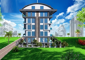 Новый проект жилого комплекса в центре Алании