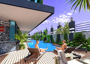 Новый проект жилого комплекса в центре Алании