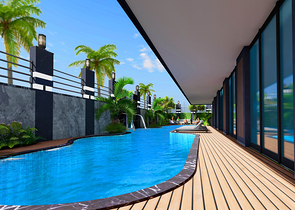 Новый проект жилого комплекса в центре Алании