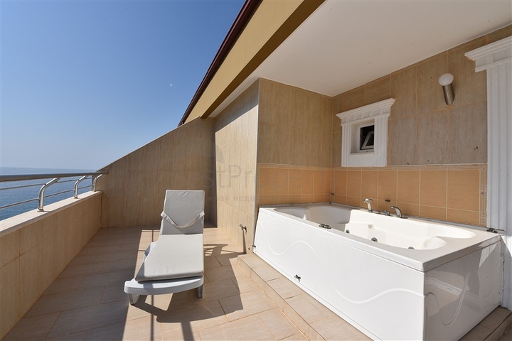 Меблированный пентхаус с видом на море  