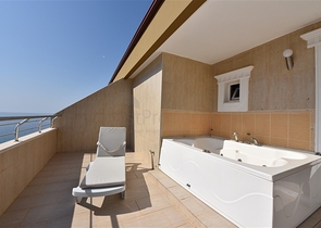 Меблированный пентхаус с видом на море  