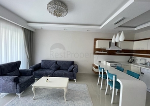 Меблированная квартира планировки 1+1 в ЖК района Махмутлар