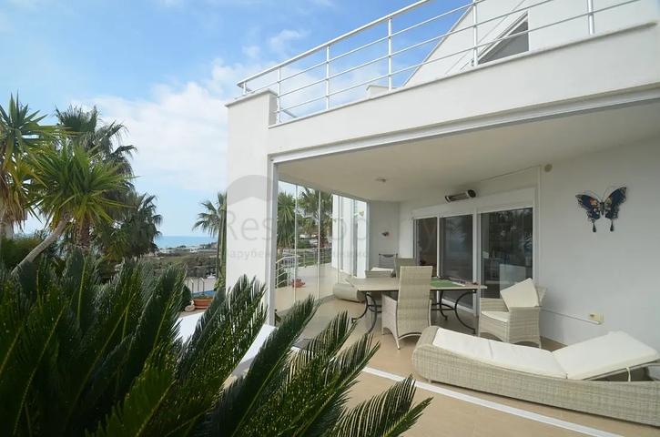 Меблированная вилла планировки 2+1