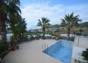 Меблированная вилла планировки 2+1