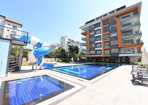 Пентхаус планировки 3+1 с видом на море