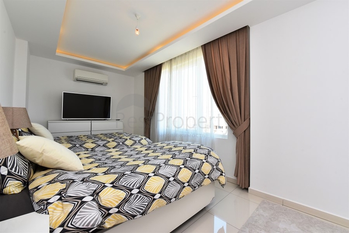 Пентхаус планировки 3+1 с видом на море