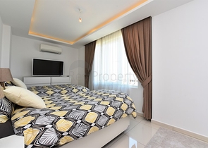 Пентхаус планировки 3+1 с видом на море