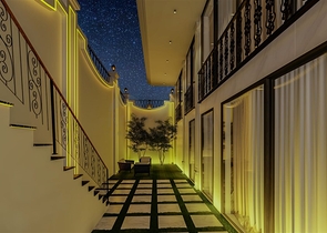 Люкс виллы на стадии строительства в районе Каргыджак