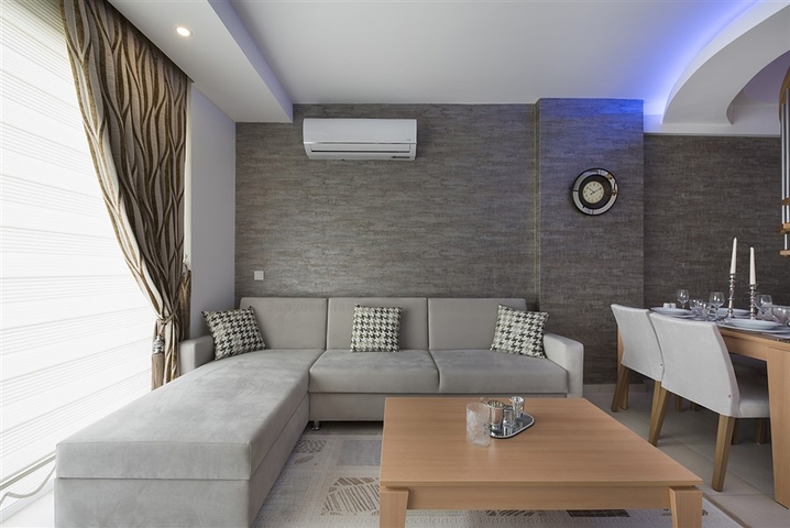 Меблированный пентхаус планировки 2+1 в Авсалларе