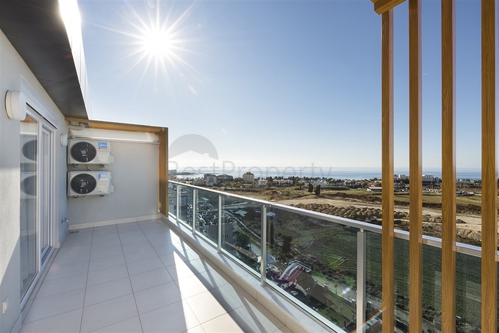 Меблированный пентхаус планировки 2+1 в Авсалларе