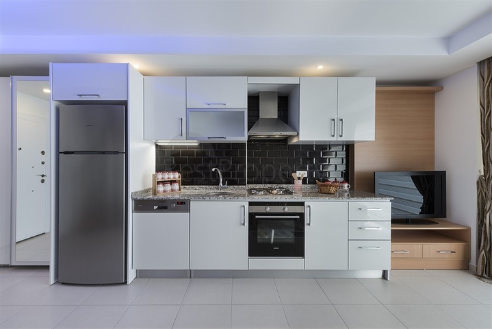 Меблированный пентхаус планировки 2+1 в Авсалларе