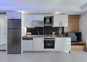 Меблированный пентхаус планировки 2+1 в Авсалларе