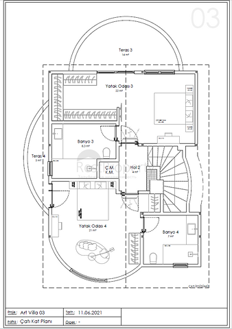 Новый проект вилл в районе Конаклы