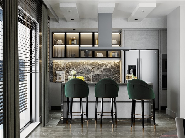 Новый проект вилл в районе Конаклы