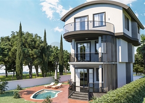 Новый проект вилл в районе Конаклы