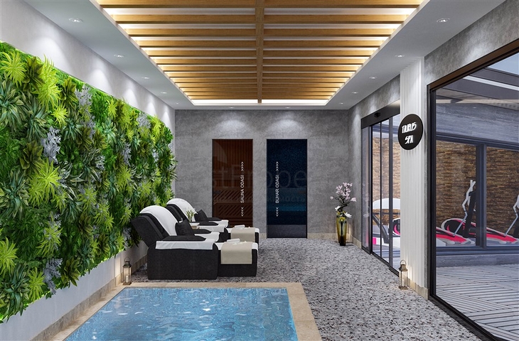 Новый проект жилого комплекса в районе Кестель