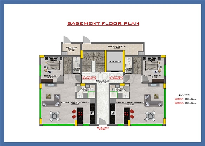 Новый проект жилого комплекса в районе Кестель