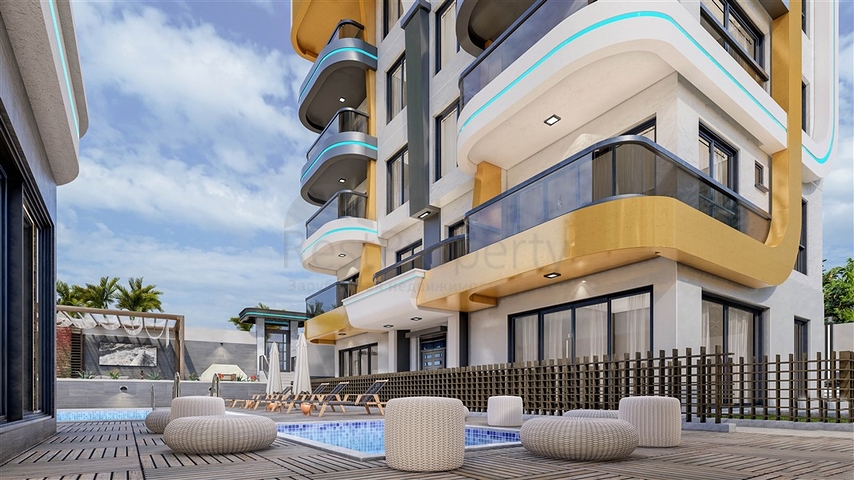 Новый проект жилого комплекса в районе Кестель